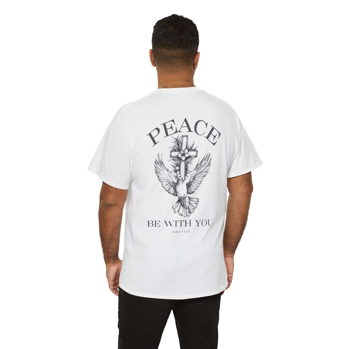 Peace Be With You Heavy Tee