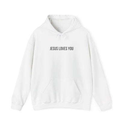 Jesus Loves You Heavy Hoodie