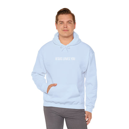 Jesus Loves You Heavy Hoodie