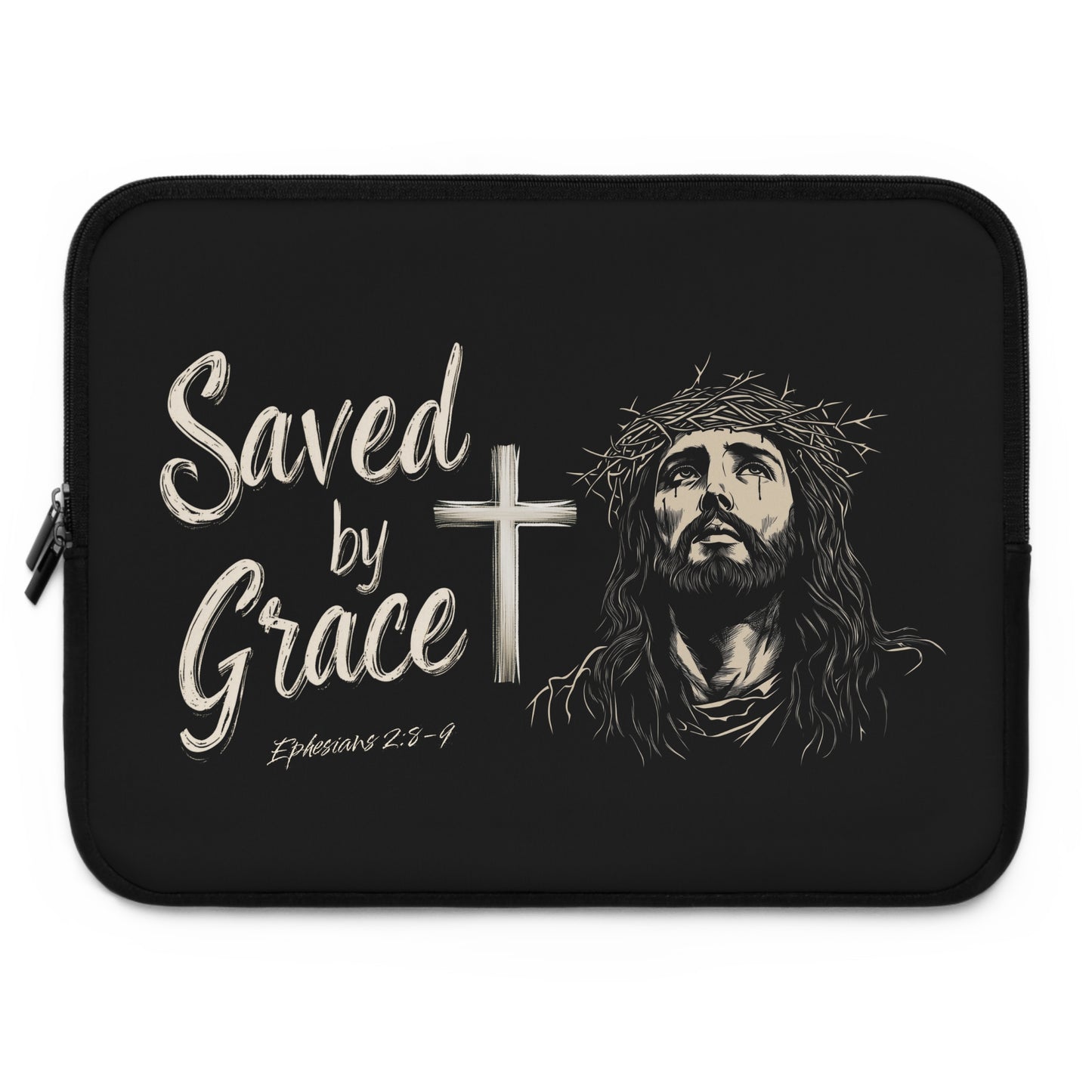 Saved by Grace Laptop Sleeve