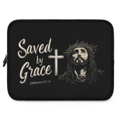 Saved by Grace Laptop Sleeve