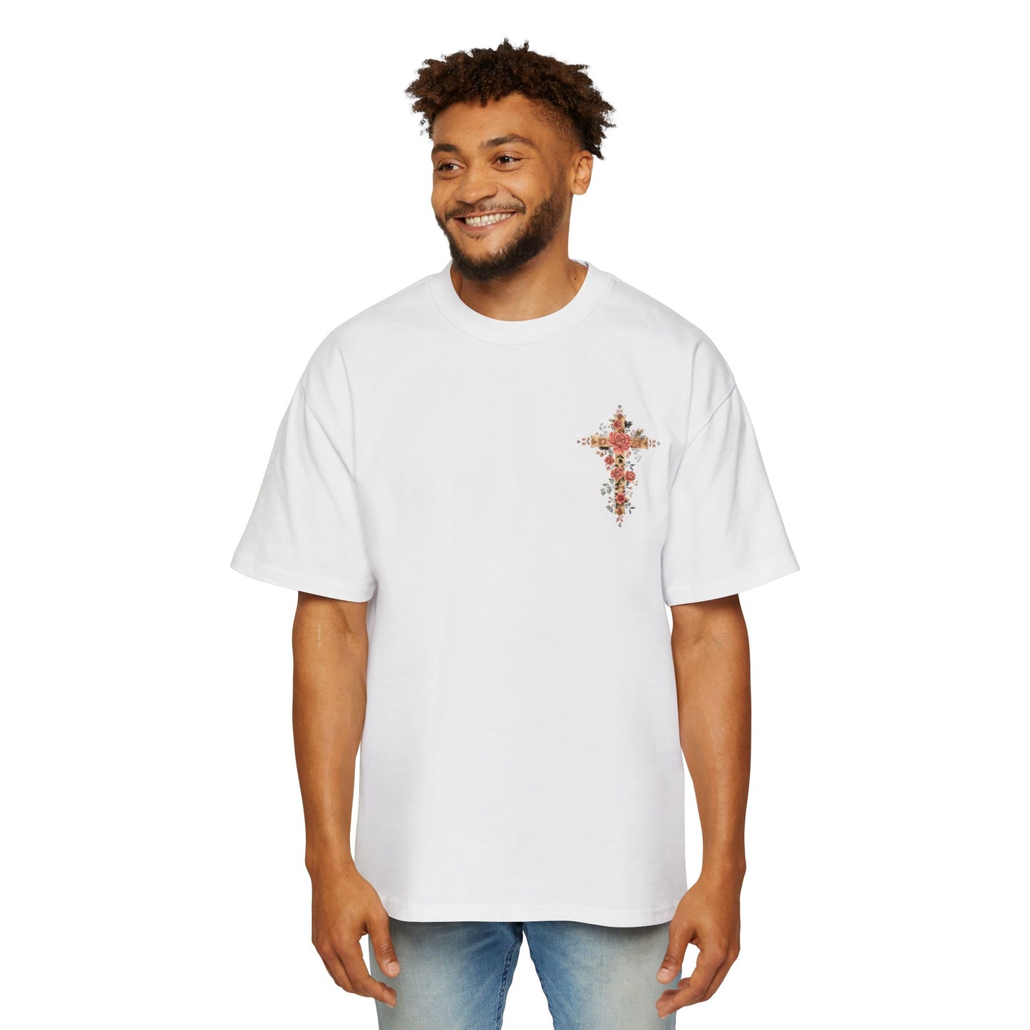Rooted In Christ Oversized Tee