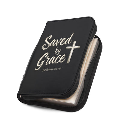 Saved By Grace Bible Cover