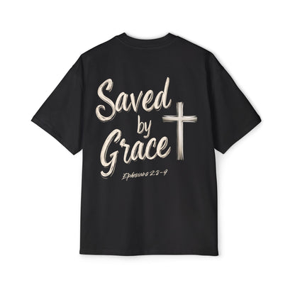 Saved by Grace Oversized Tee