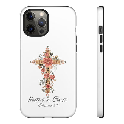 Rooted In Christ Phone Case