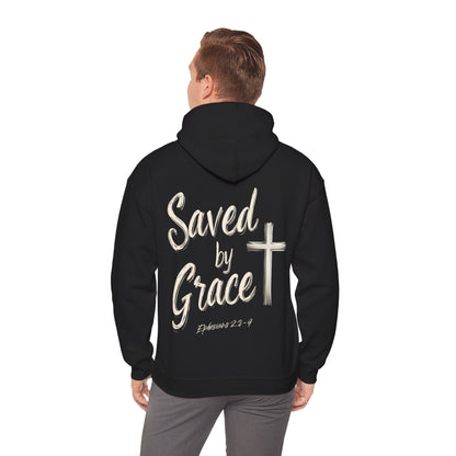 Saved by Grace Heavy Hoodie