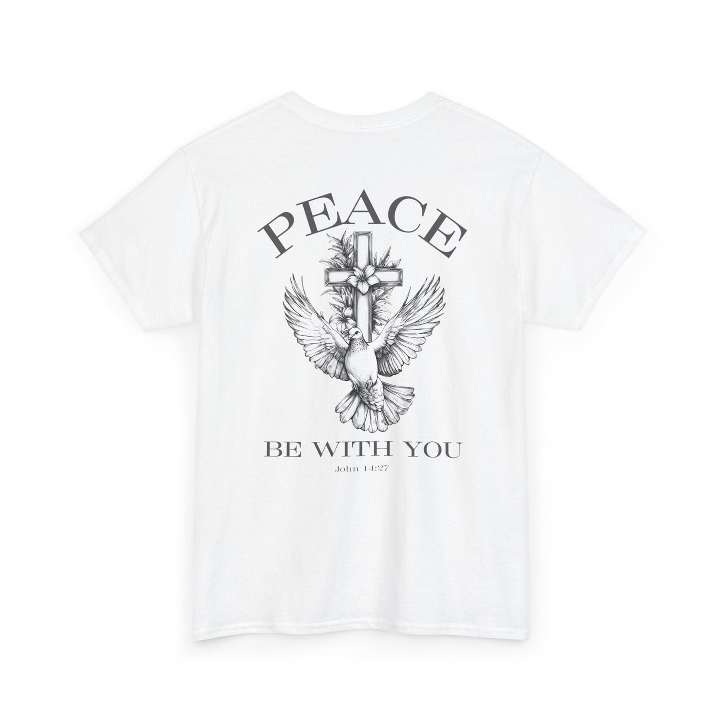 Peace Be With You Heavy Tee
