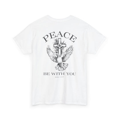 Peace Be With You Heavy Tee