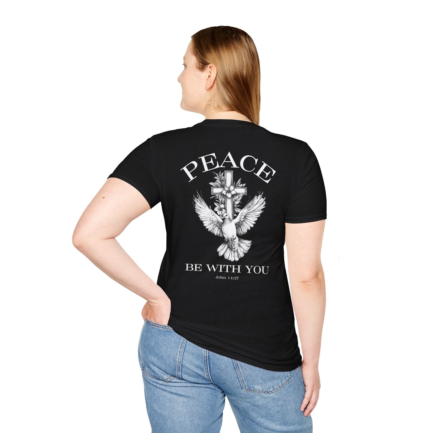 Peace Be With You Softstyle Tee