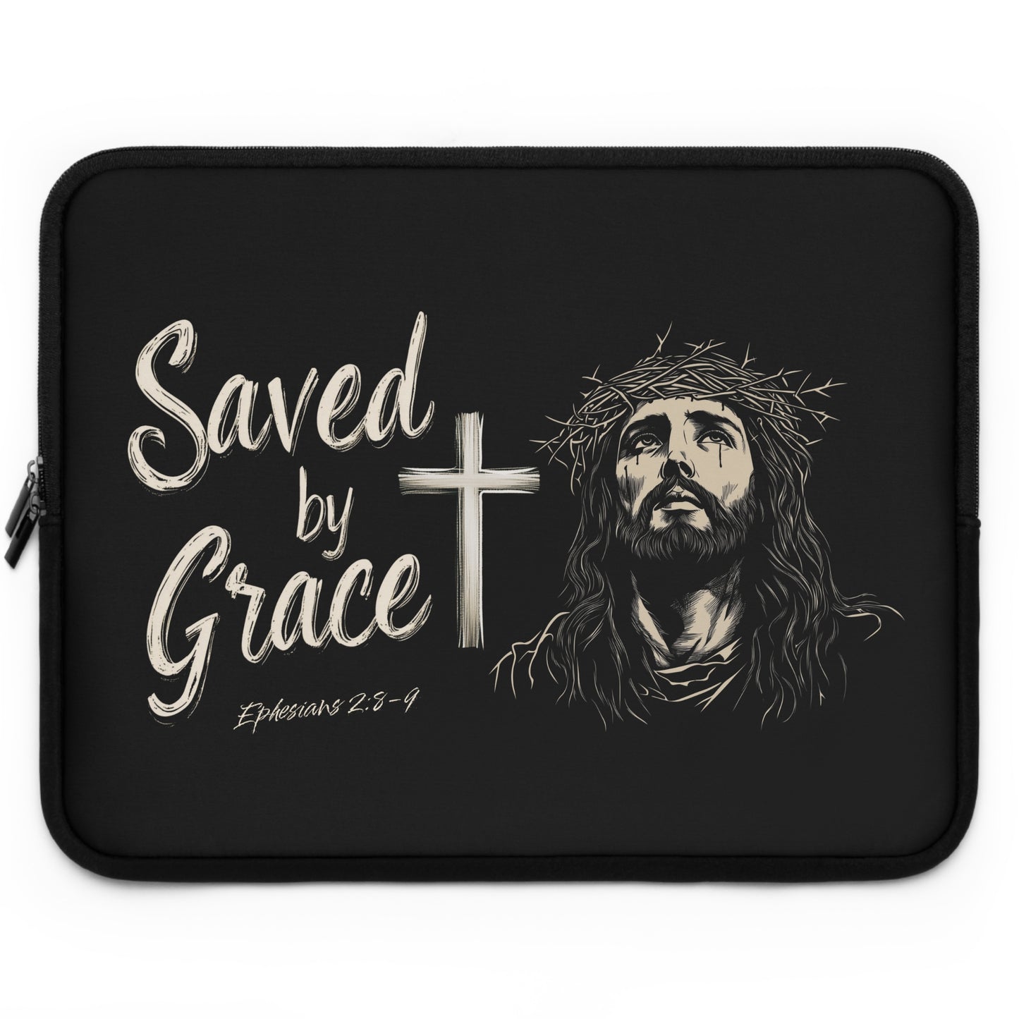 Saved by Grace Laptop Sleeve