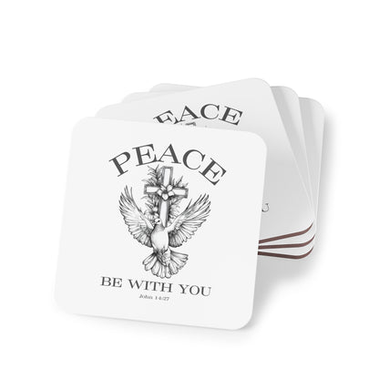 Peace Be With You Coaster