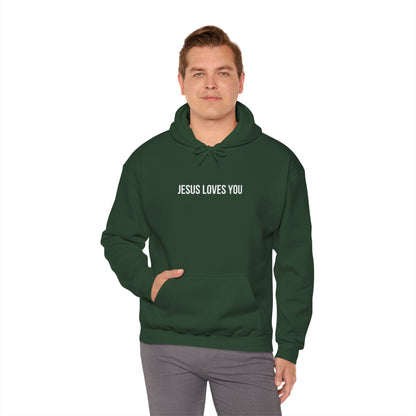 Jesus Loves You Heavy Hoodie