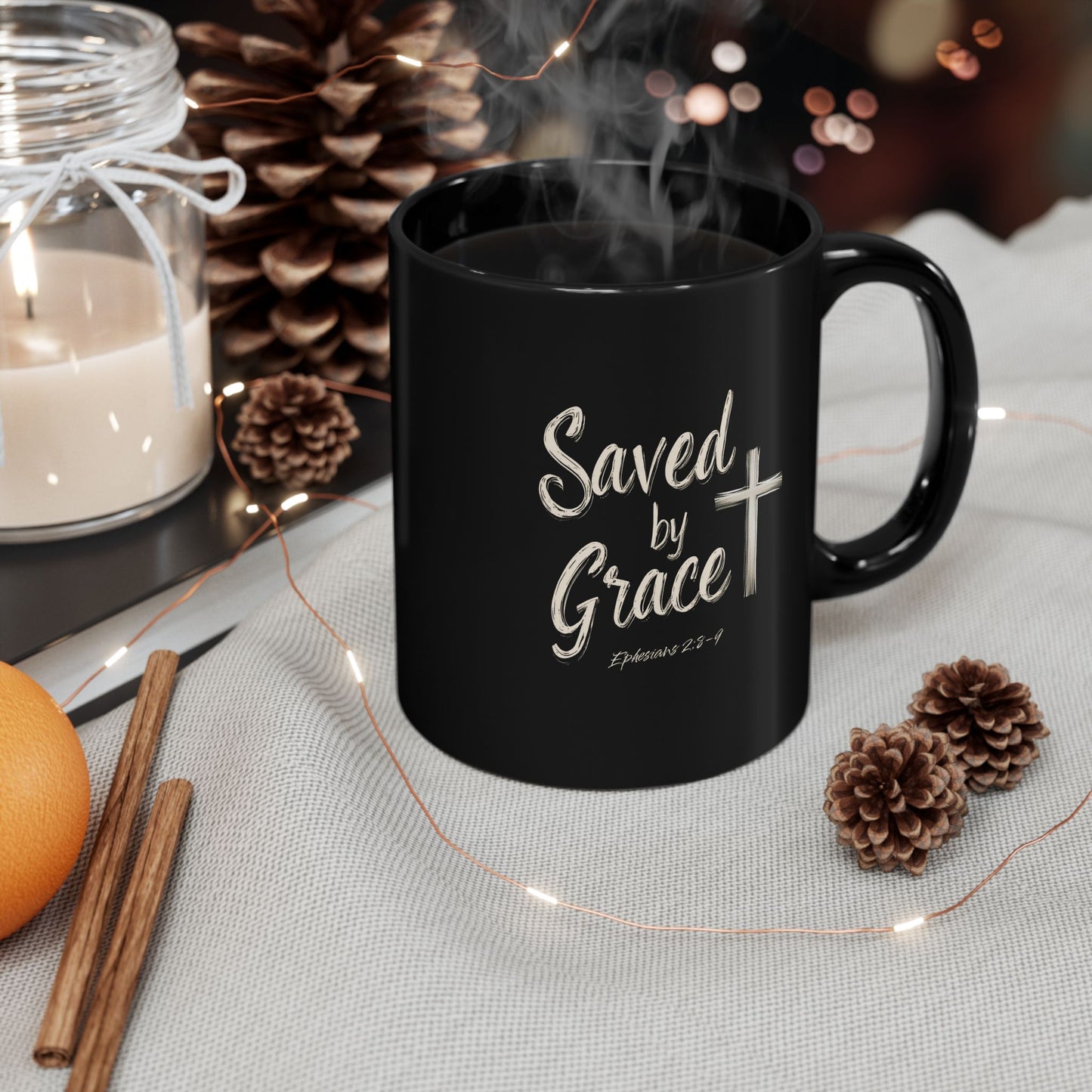 Saved by Grace Mug