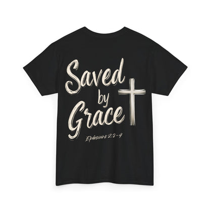Saved by Grace Heavy Tee