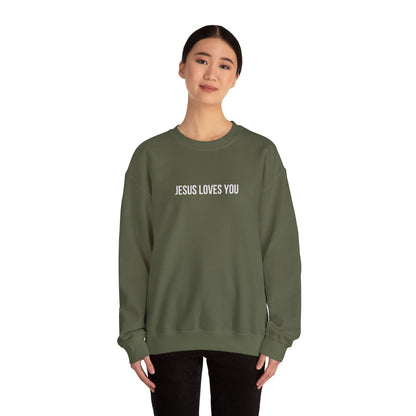 Jesus Loves You Crewneck Sweatshirt