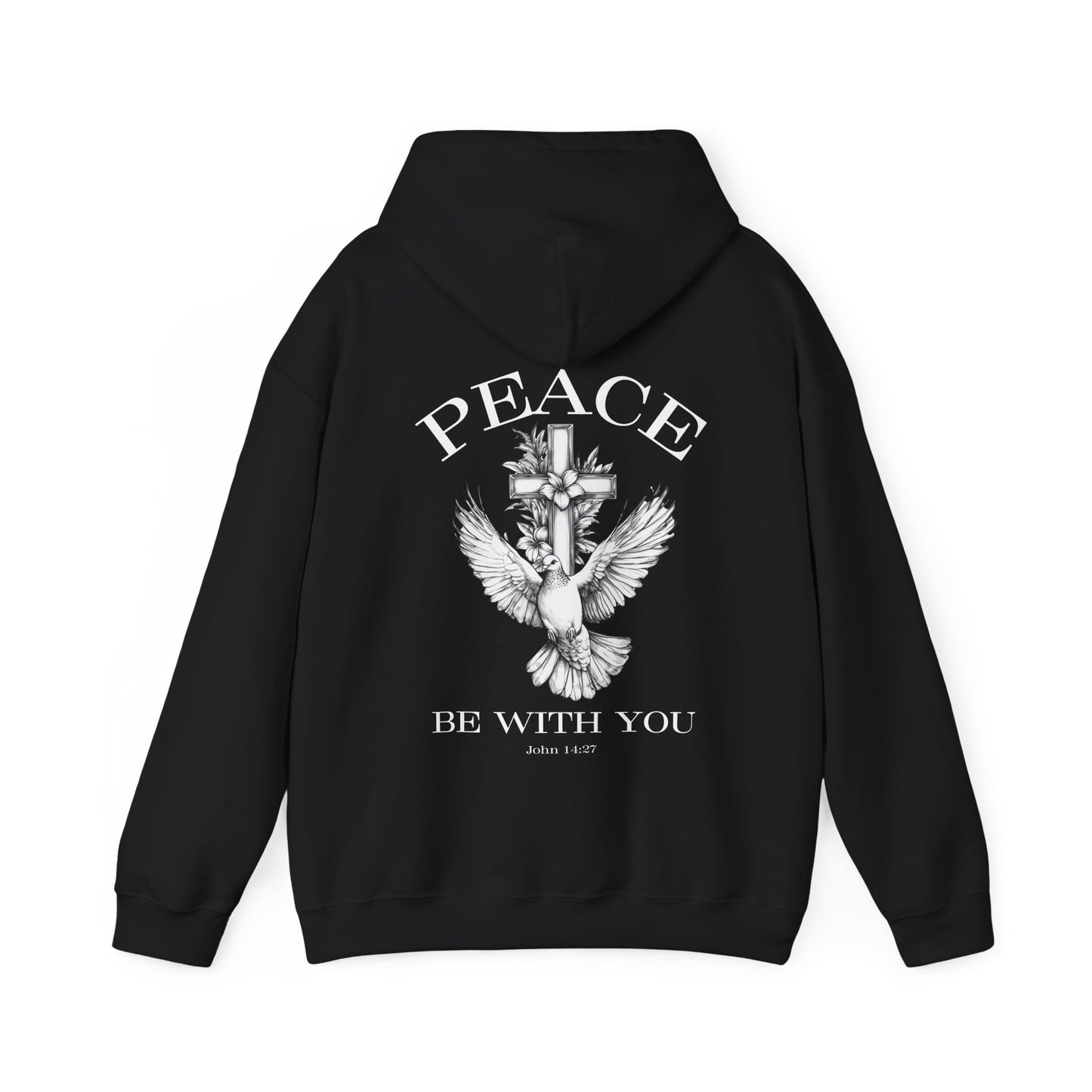 Peace Be With You Heavy Hoodie