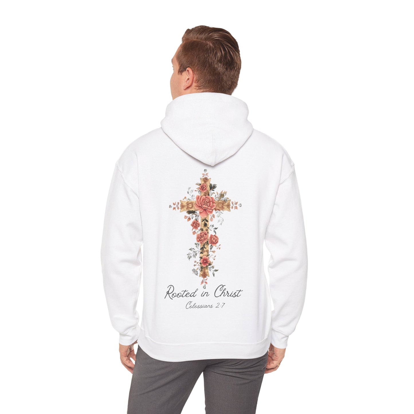 Rooted In Christ Heavy Hoodie