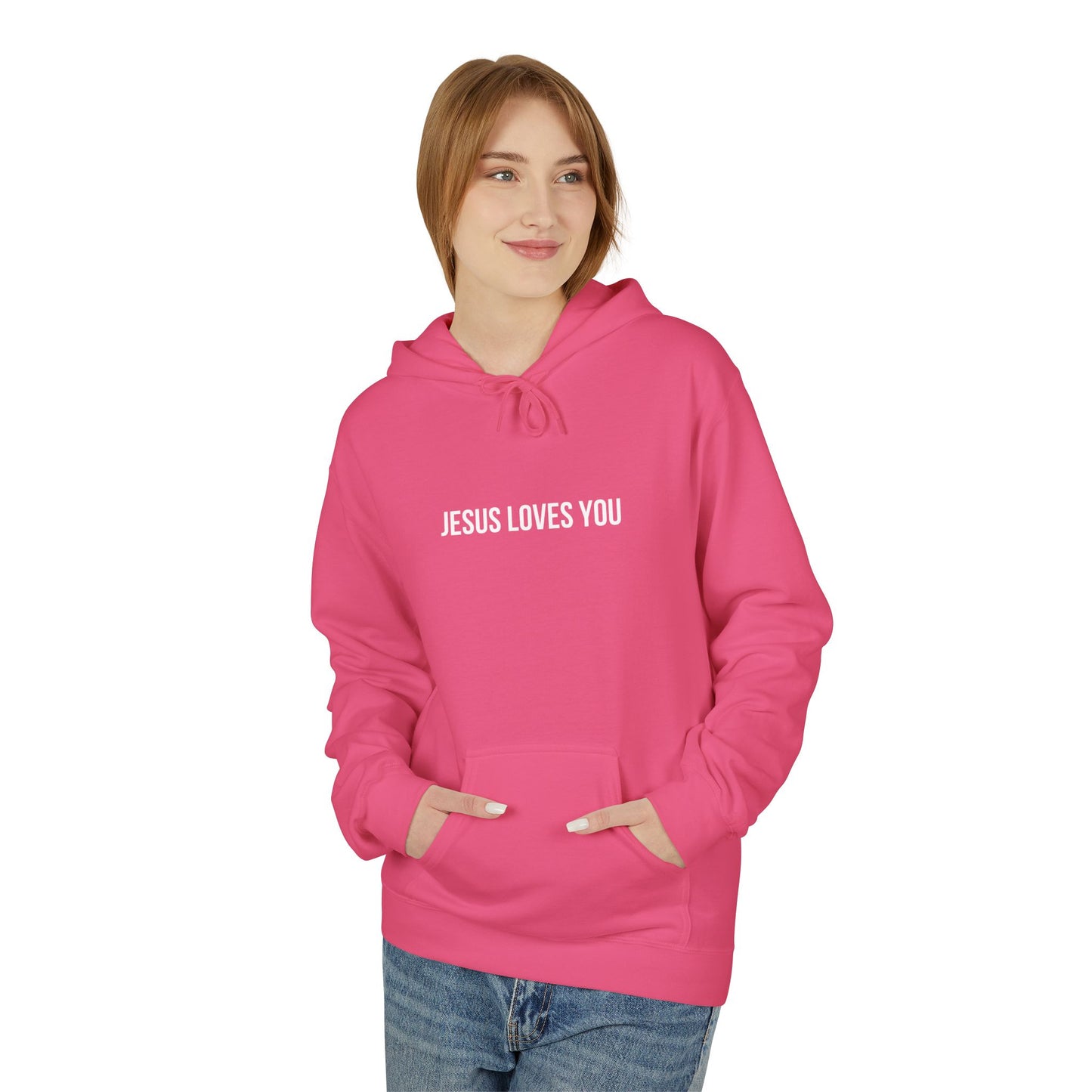 Jesus Loves You Softstyle Hoodie